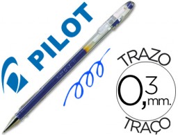 Bolígrafo Pilot G-1 tinta gel azul